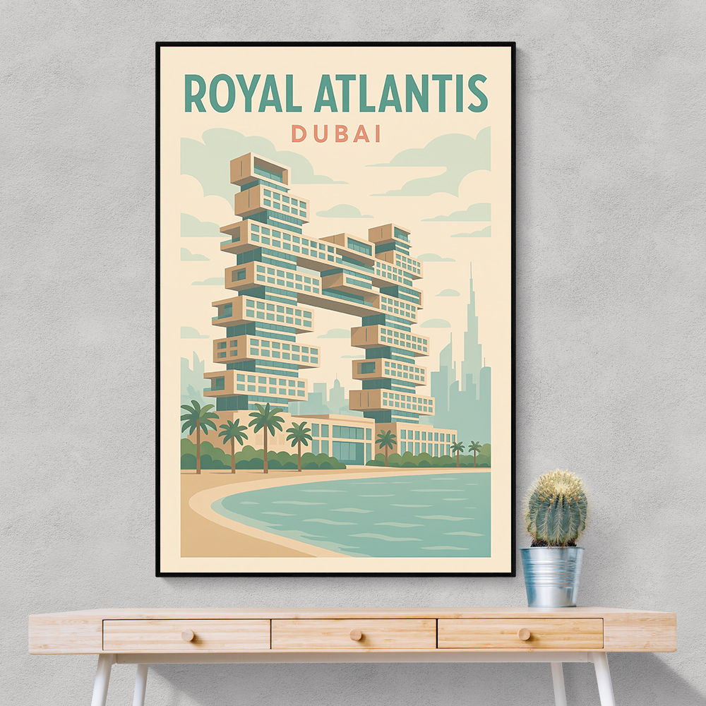 Royal Atlantis Poster Wall Art