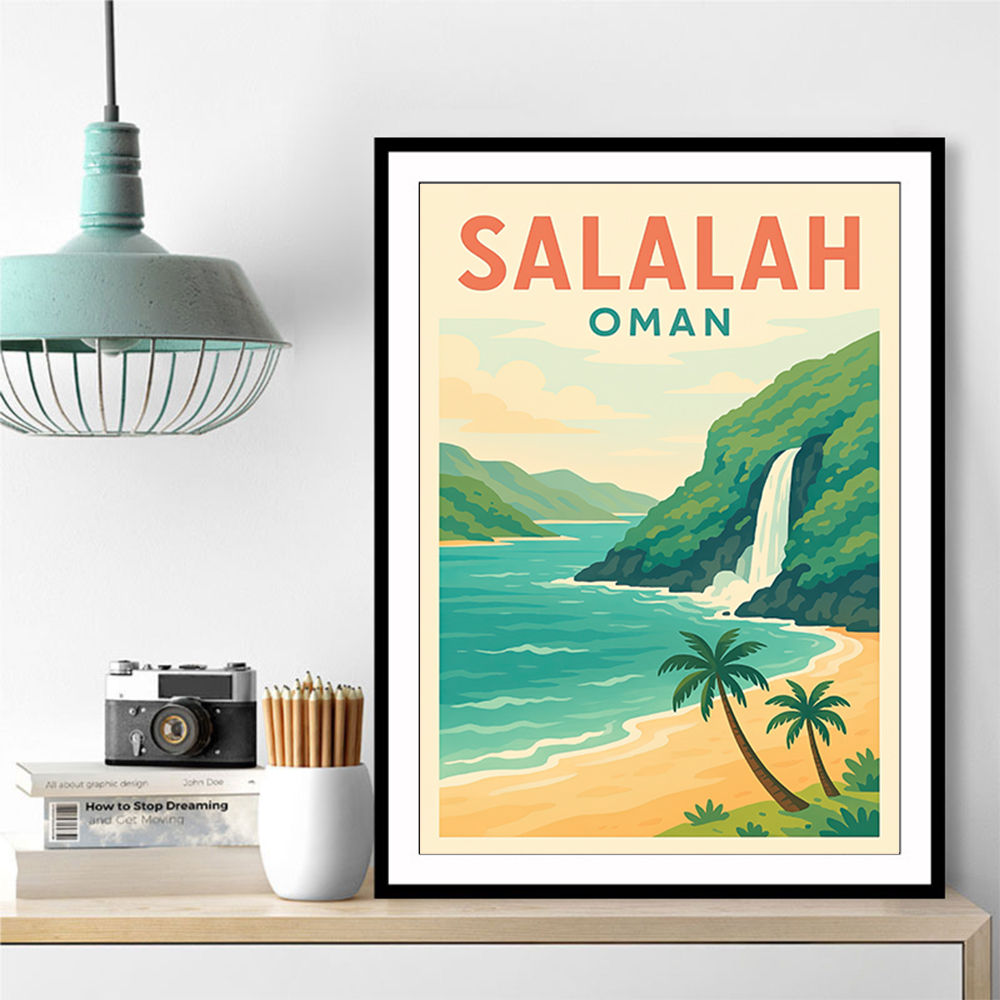 Salalah Travel Poster Wall Art