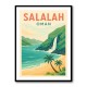 Salalah Travel Poster Wall Art