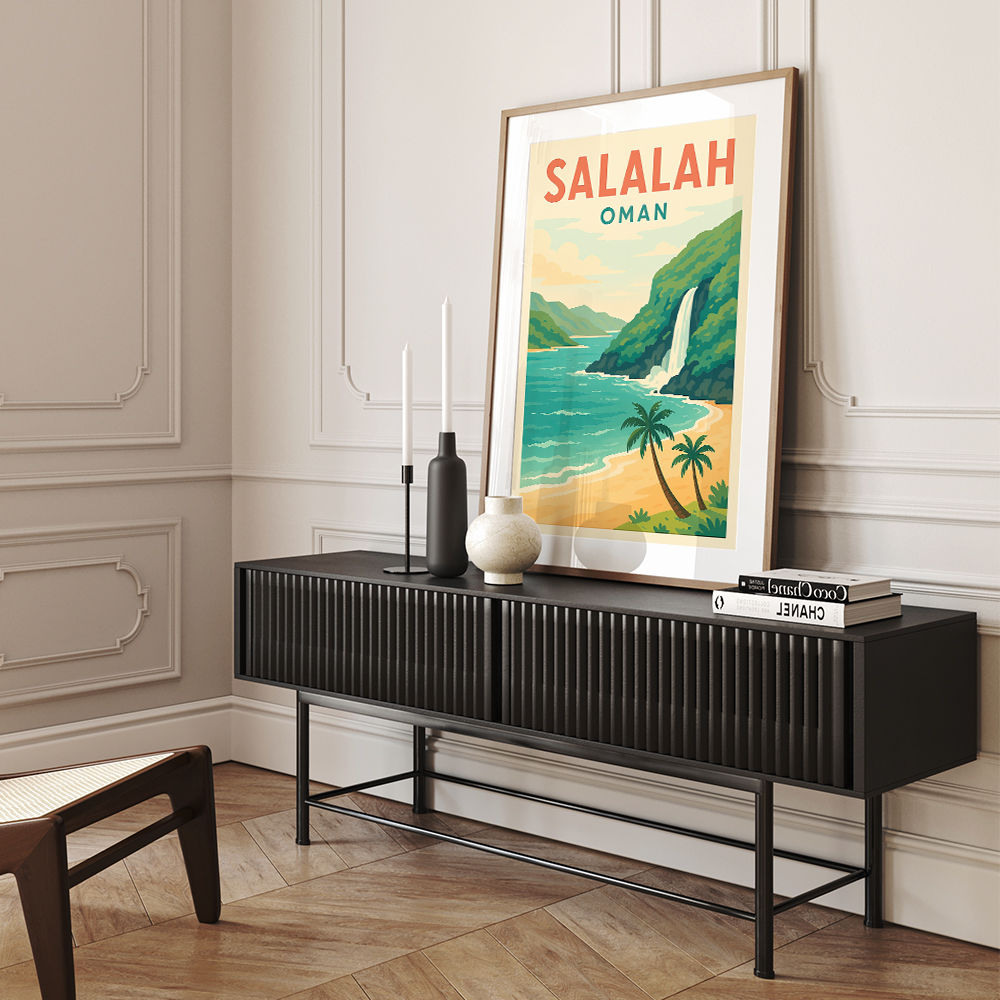 Salalah Travel Poster Wall Art