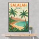 Salalah Travel Poster 1 Wall Art