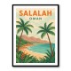 Salalah Travel Poster 1 Wall Art