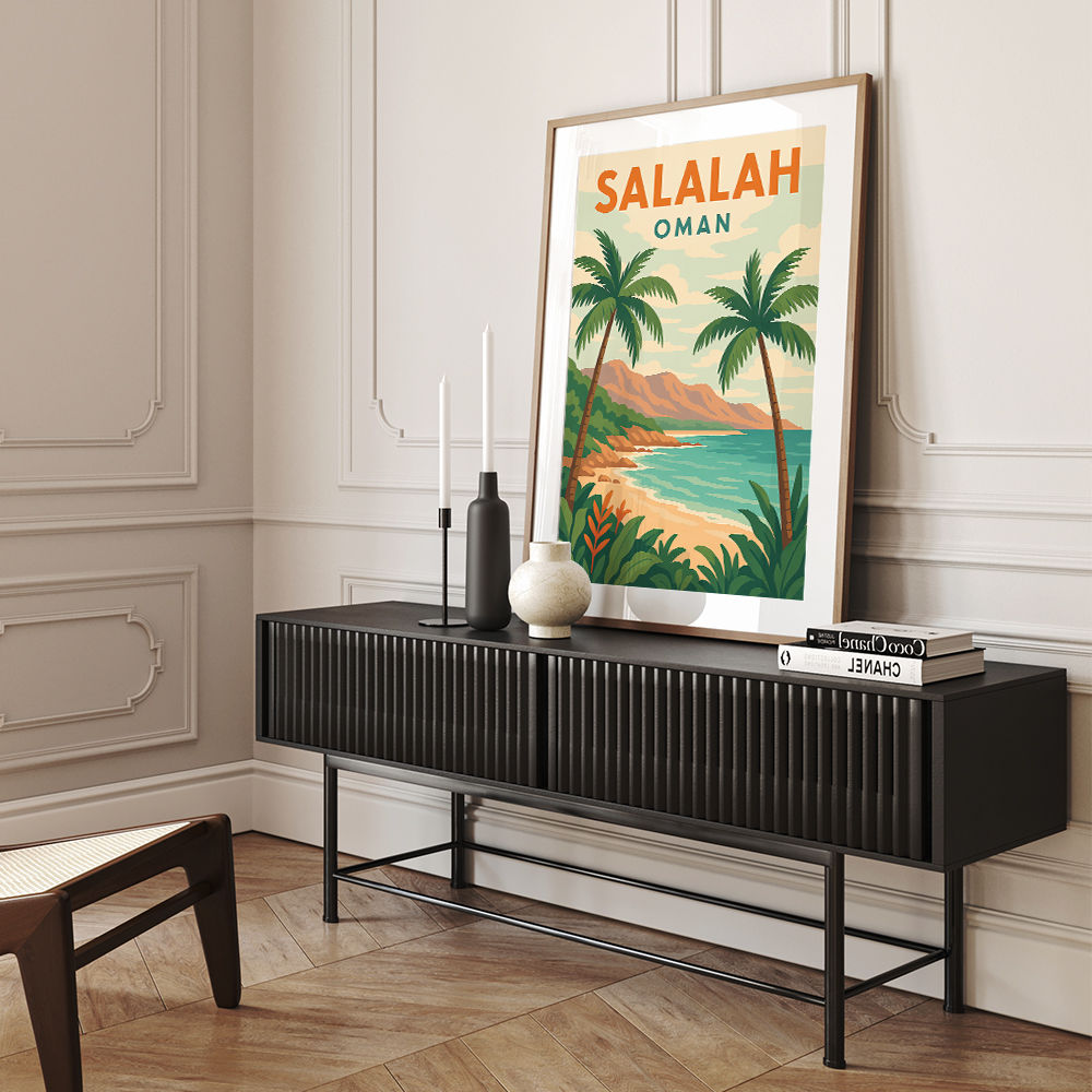 Salalah Travel Poster 1 Wall Art