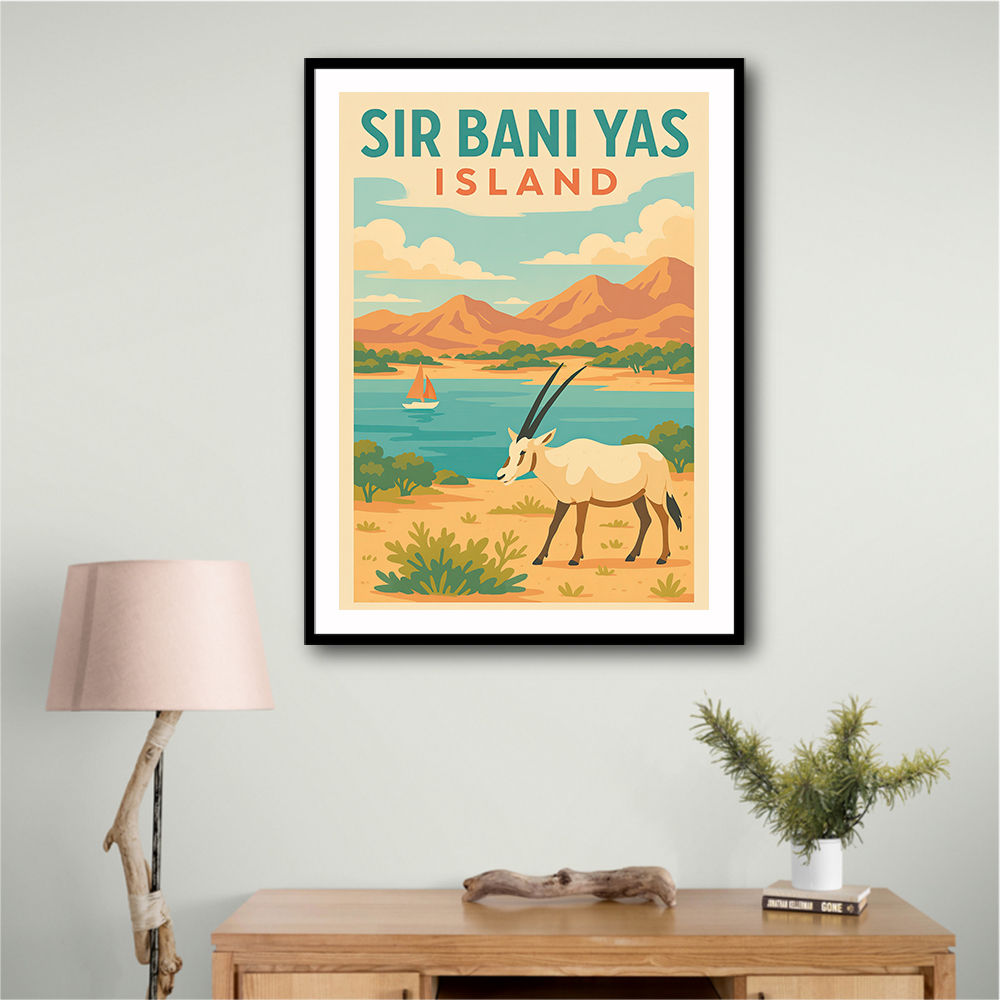 Sir Bani Yas Island Wall Art