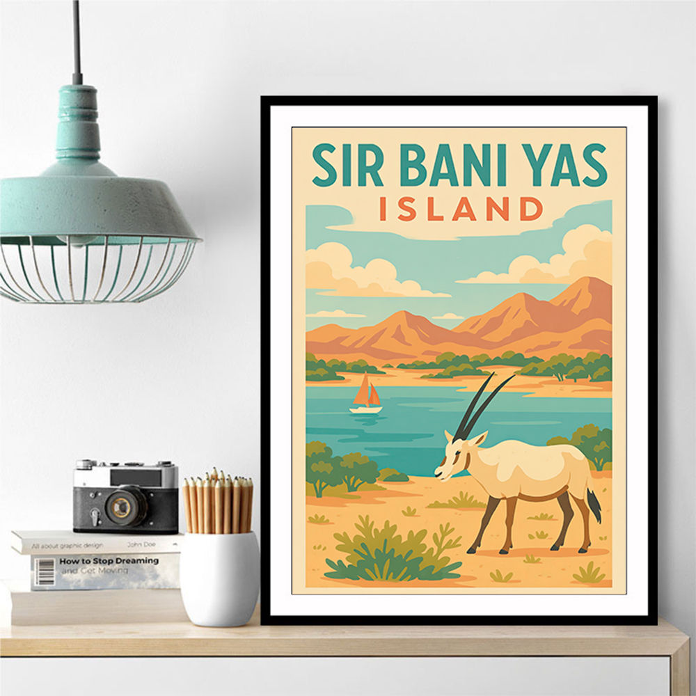 Sir Bani Yas Island Wall Art