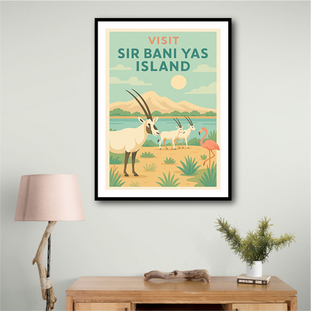 Sir Bani Yas Island 1 Wall Art
