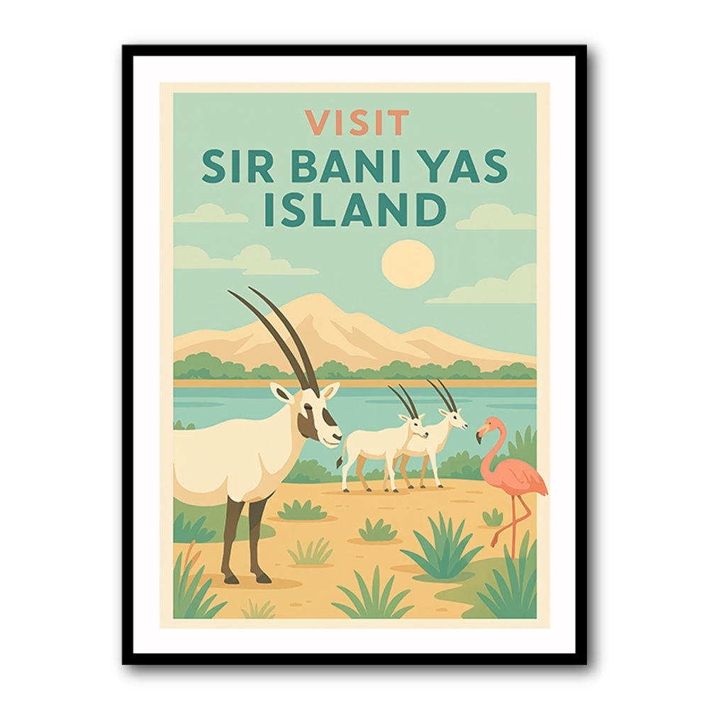 Sir Bani Yas Island 1 Wall Art