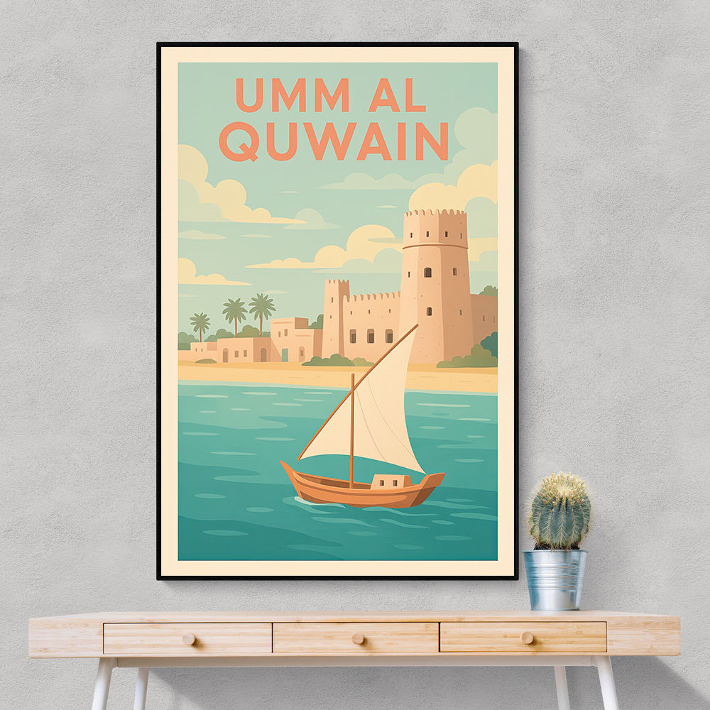 Umm Al Quwain Poster Wall Art