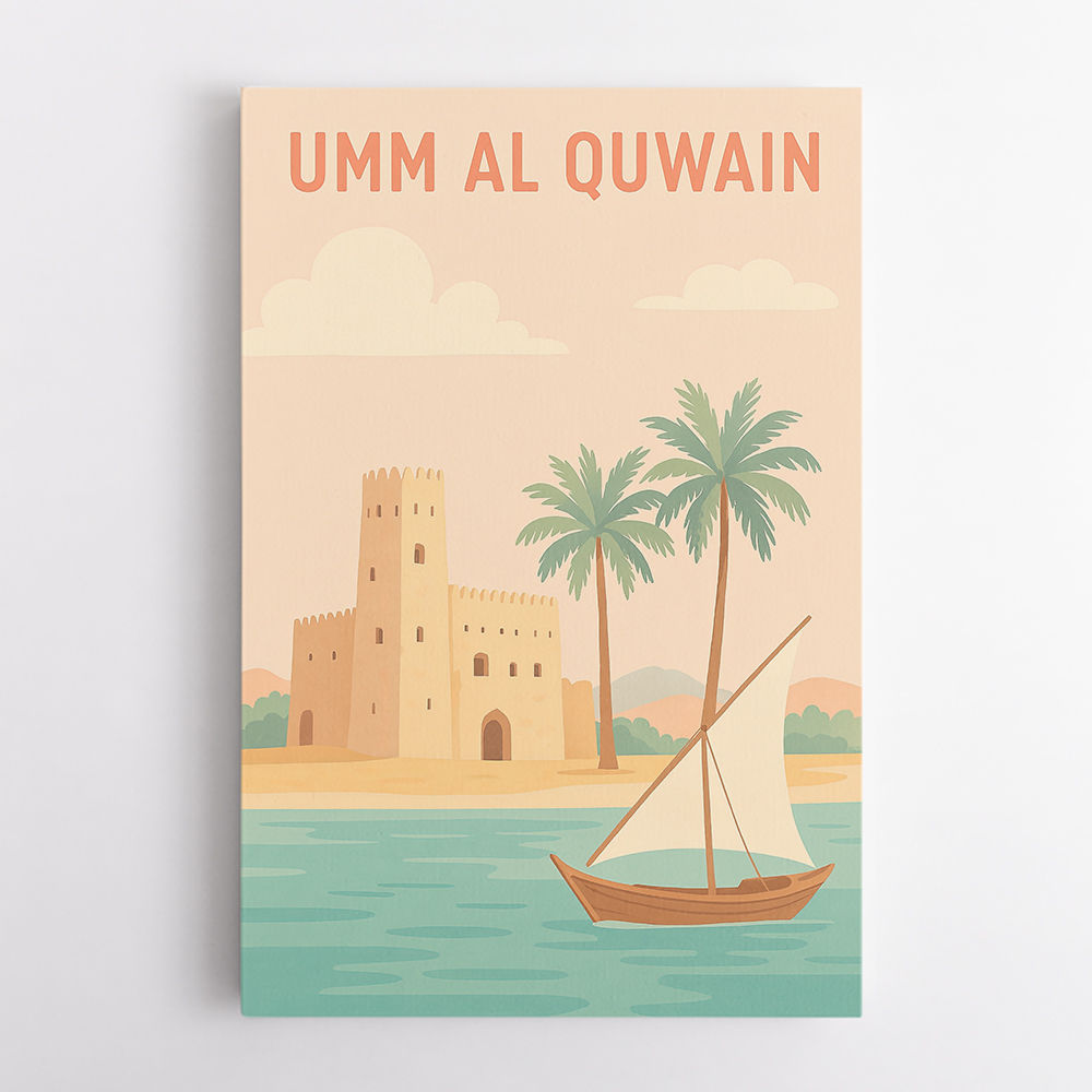 Umm Al Quwain Poster 1 Wall Art