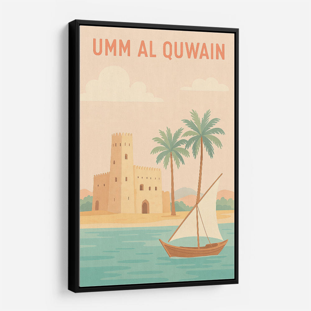 Umm Al Quwain Poster 1 Wall Art