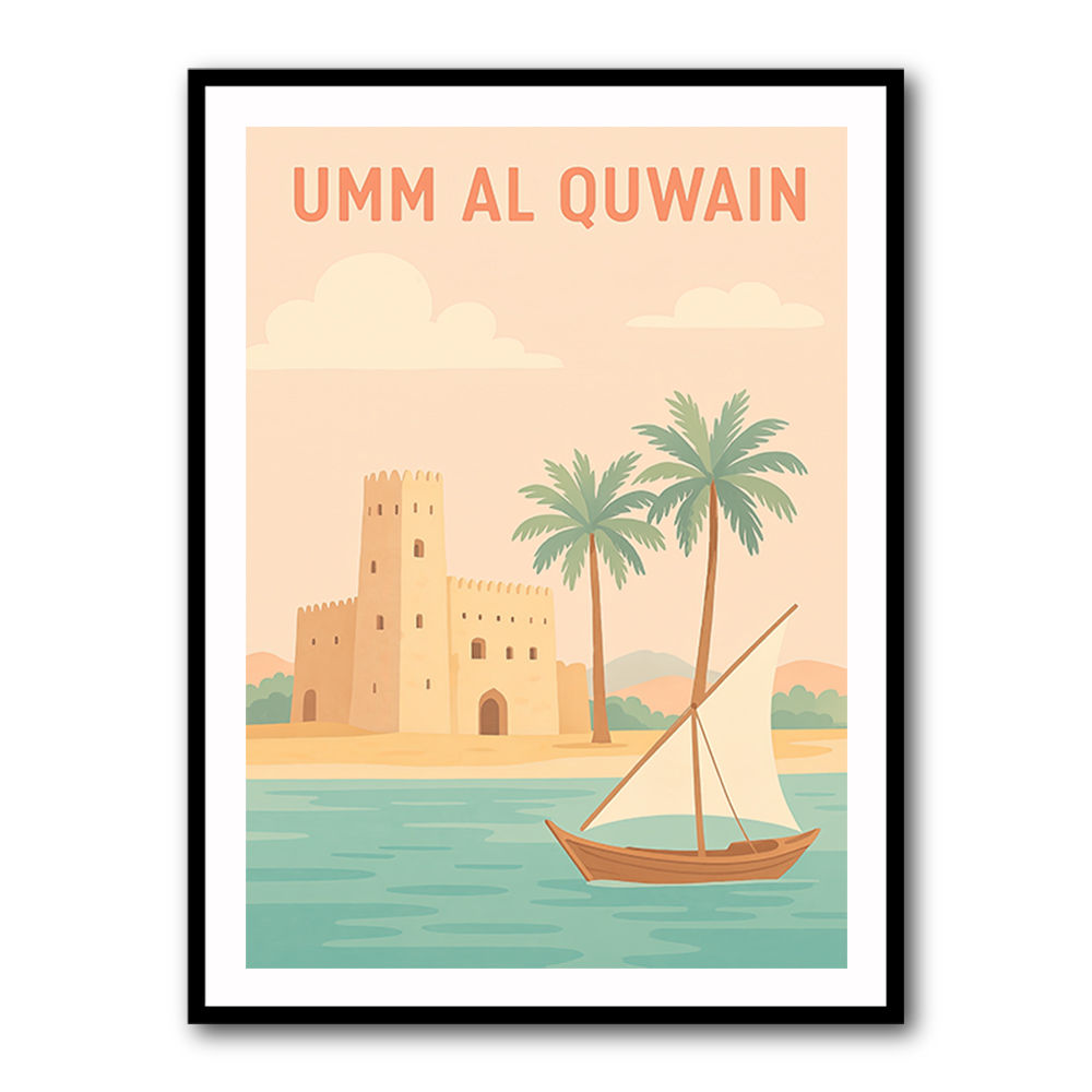 Umm Al Quwain Poster 1 Wall Art