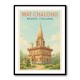 Wat Chalong Phuket Thailand Travel Poster 1 Wall Art