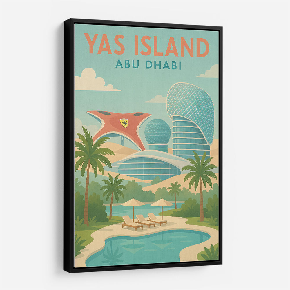 Yas Island Getaway Wall Art