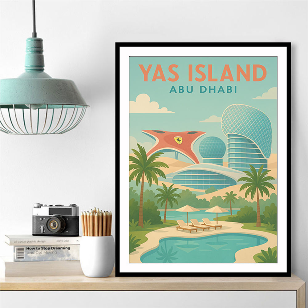 Yas Island Getaway Wall Art
