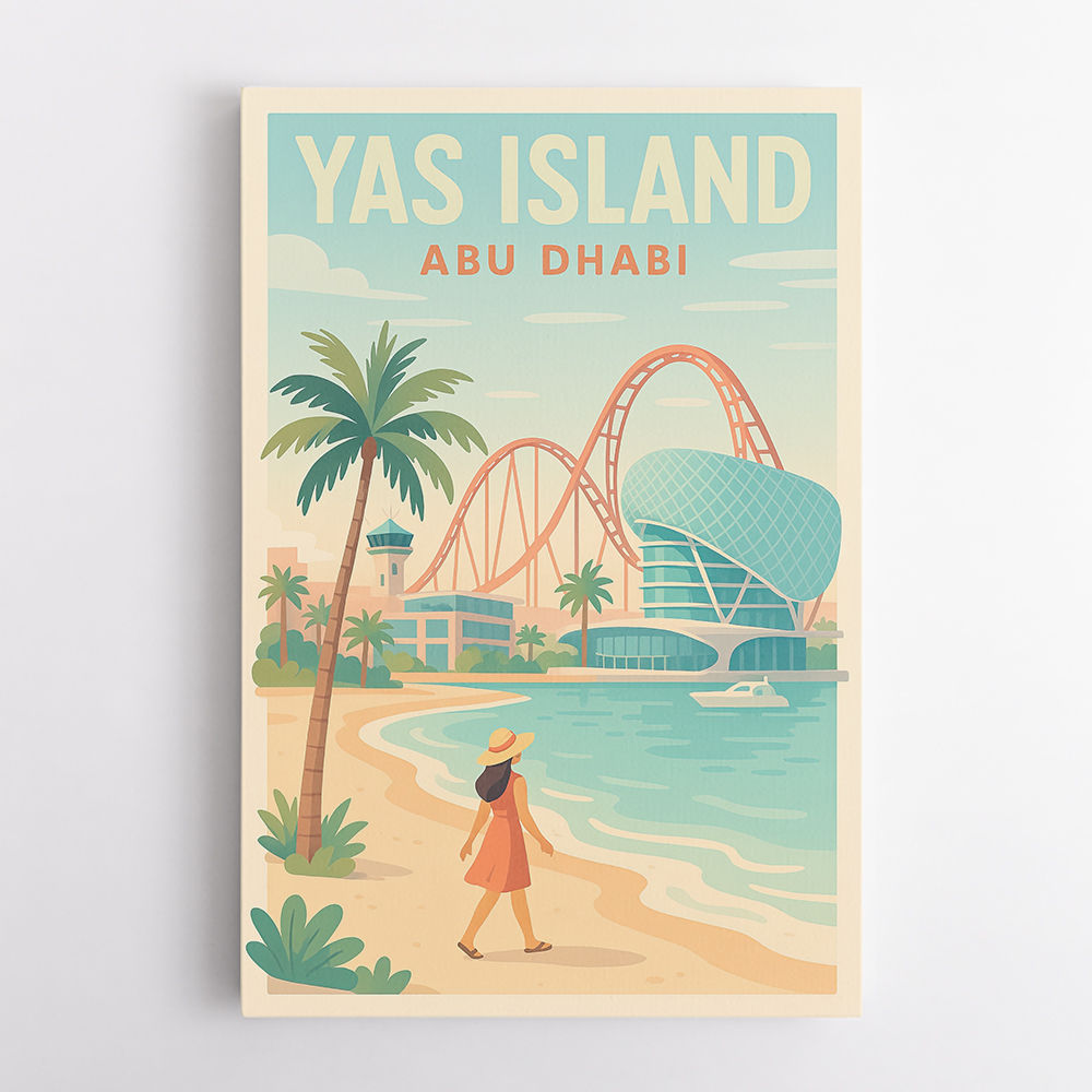 Yas Island Getaway 1 Wall Art