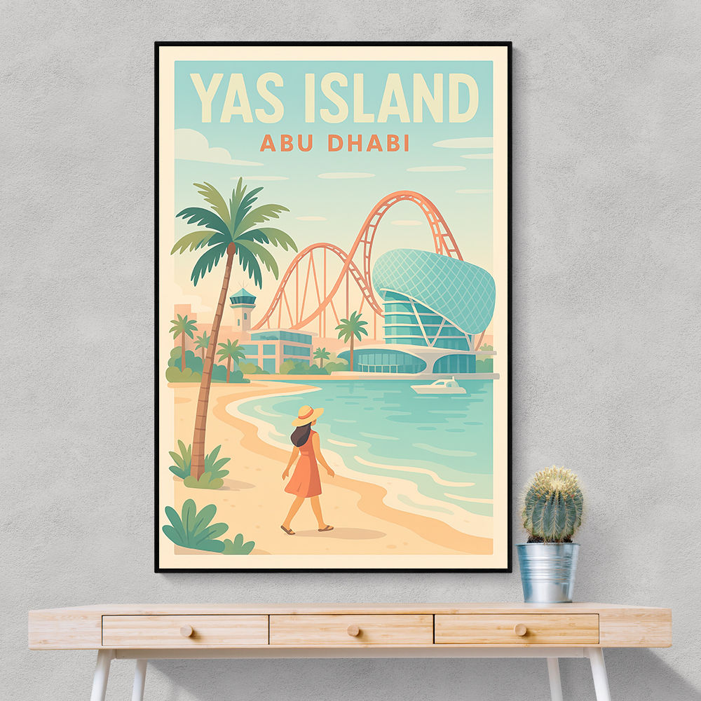 Yas Island Getaway 1 Wall Art