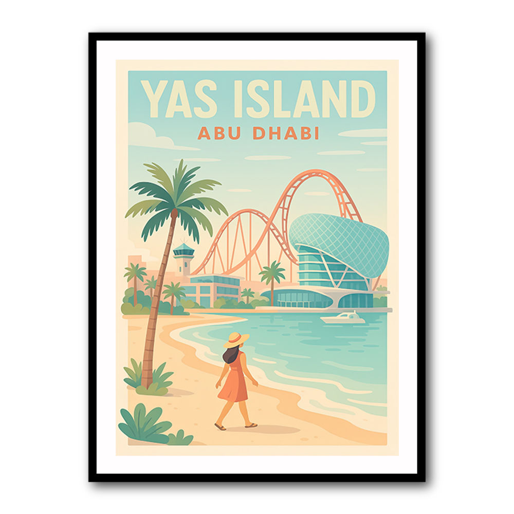 Yas Island Getaway 1 Wall Art