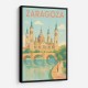 Zaragoza Travel Poster 1 Wall Art
