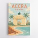 Accra Travel Poster 1