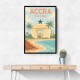 Accra Travel Poster 1