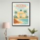 Accra Travel Poster 1