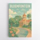 Bloemfontein Travel Poster 