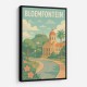 Bloemfontein Travel Poster 