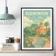 Bloemfontein Travel Poster 