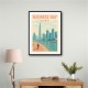 Business Bay Dubai Travel Poster