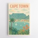 Cape Town Travel Poster