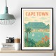 Cape Town Travel Poster