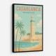 Casablanca Travel Poster 