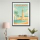 Casablanca Travel Poster 