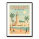 Casablanca Travel Poster 1
