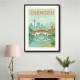 Chengdu China Travel Poster 1