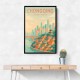 Chongqing China Travel Poster