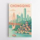 Chongqing China Travel Poster 1