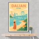 Dalian China Travel Poster