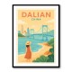 Dalian China Travel Poster