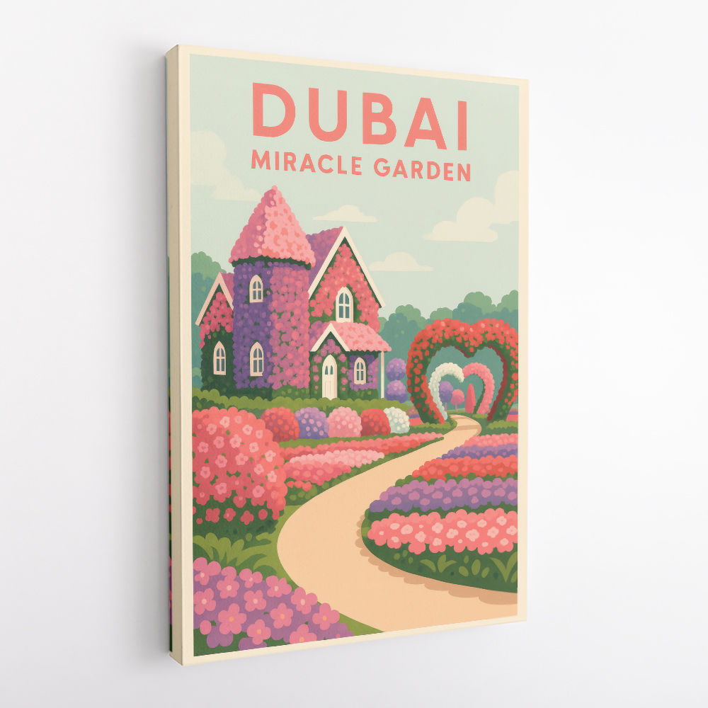 Dubai Miracle Garden Poster 1
