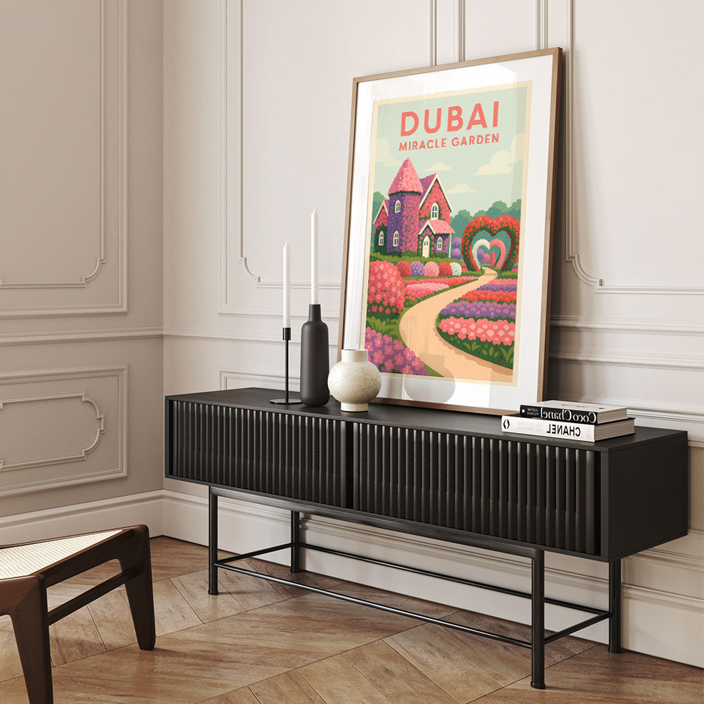 Dubai Miracle Garden Poster 1