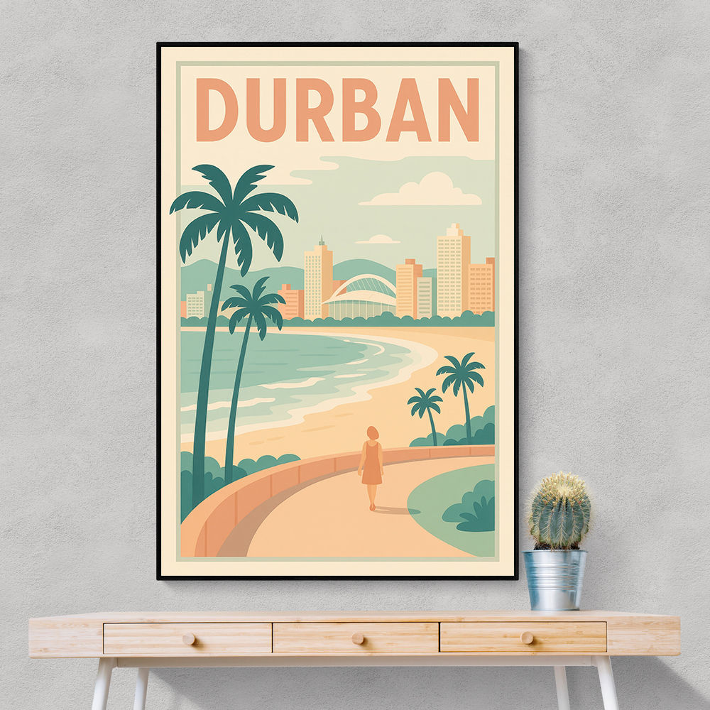 Durban Travel Poster 2