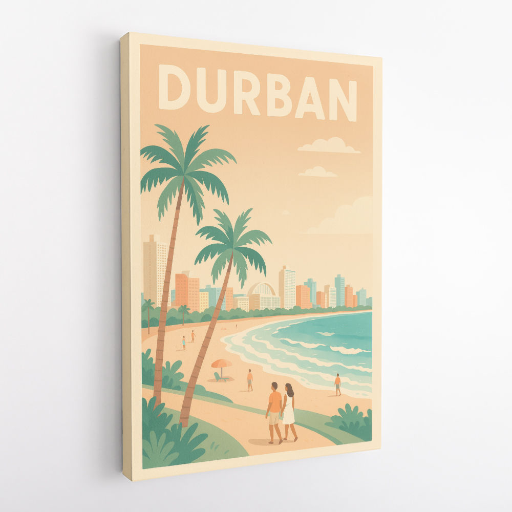 Durban Travel Poster 3