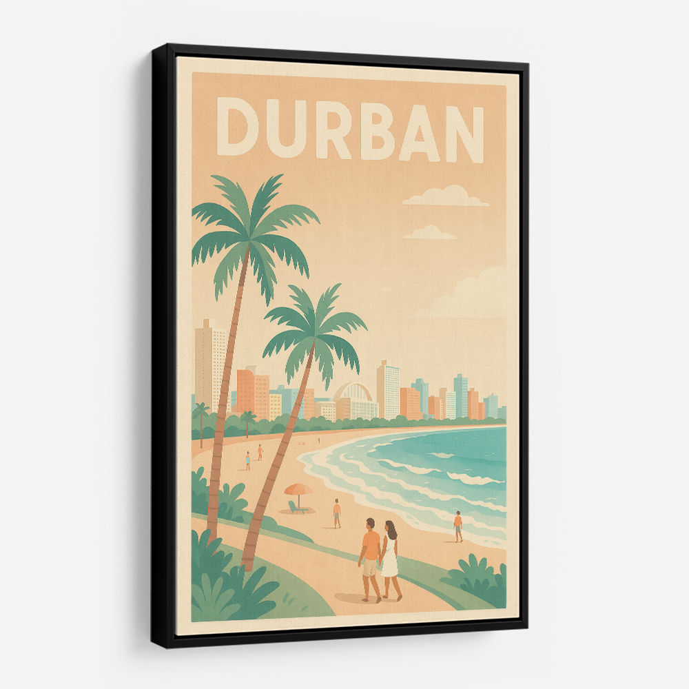 Durban Travel Poster 3