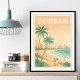 Durban Travel Poster 3