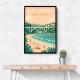 East London Travel Poster