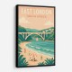East London Travel Poster