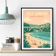 East London Travel Poster