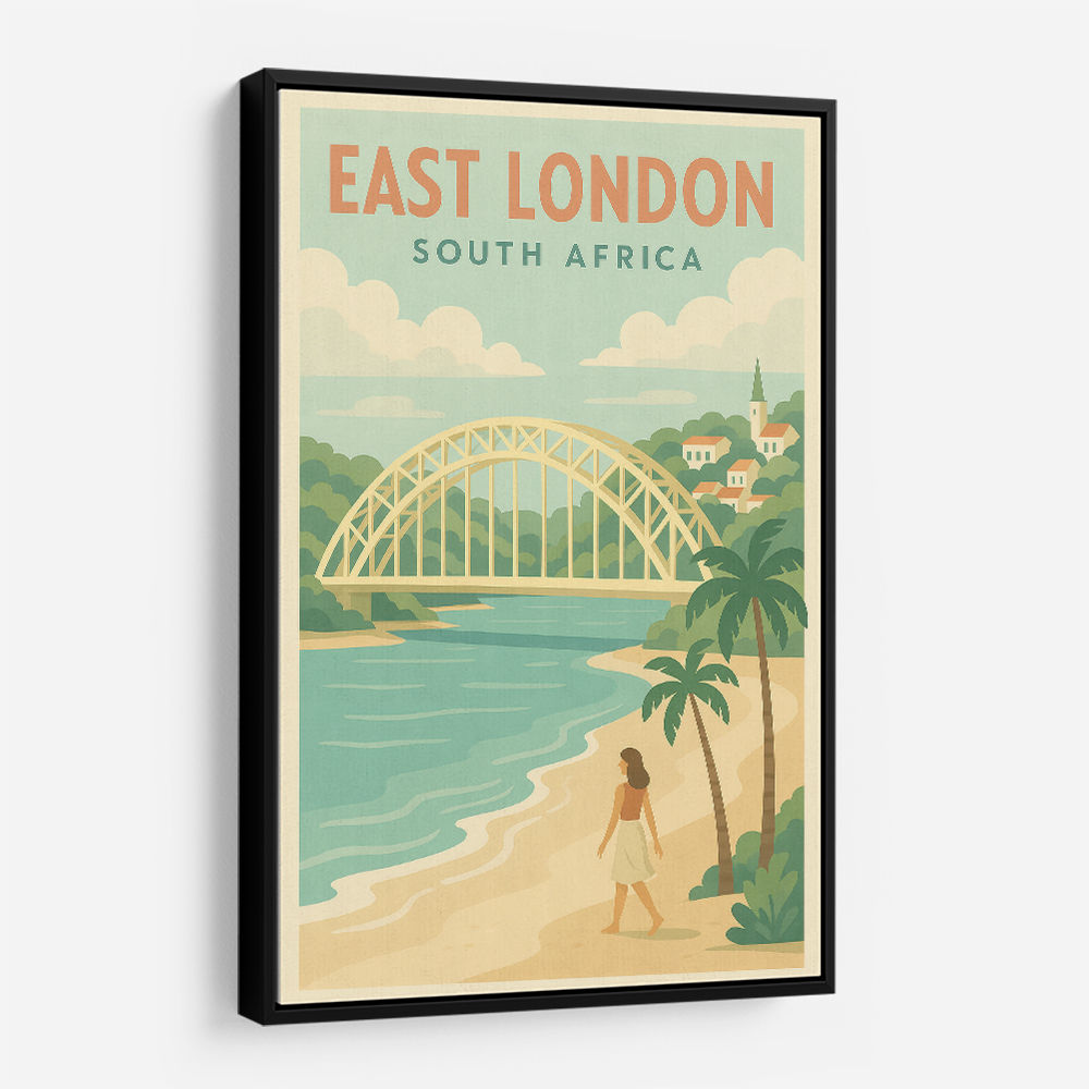 East London Travel Poster 1