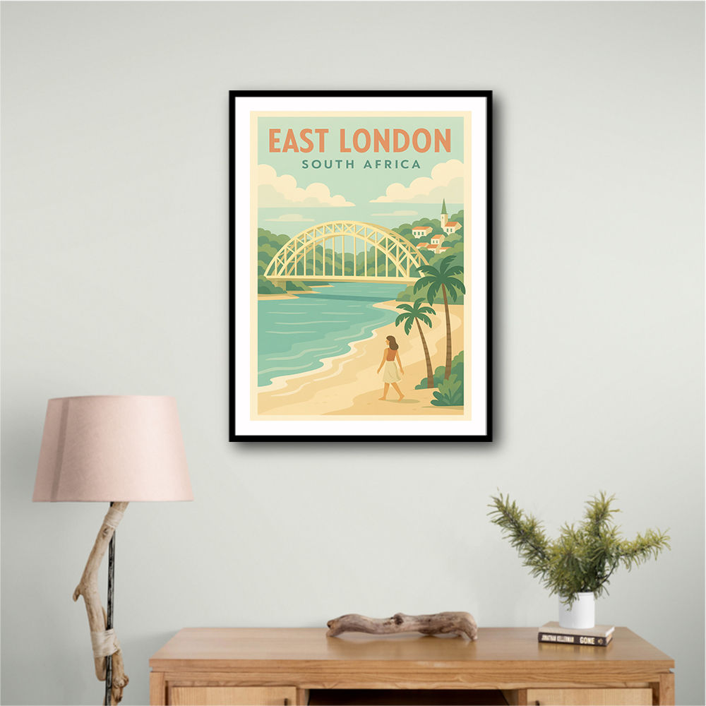 East London Travel Poster 1